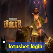 lotusbet login