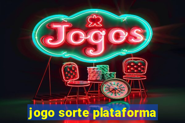 jogo sorte plataforma