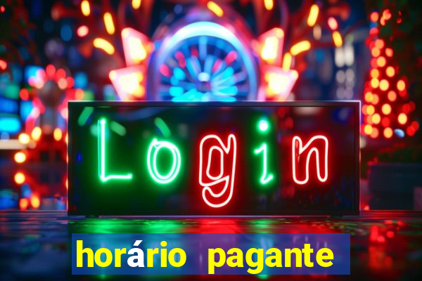 horário pagante fortune tiger