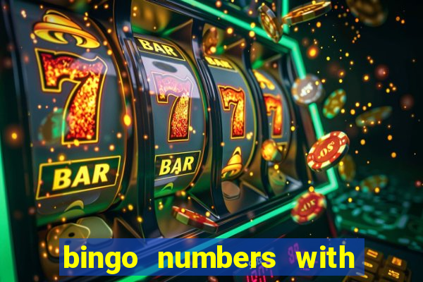 bingo numbers with highest probability