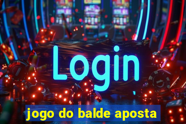 jogo do balde aposta