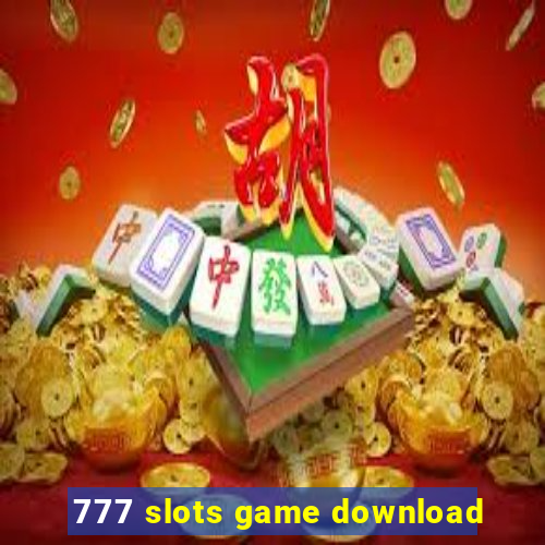 777 slots game download