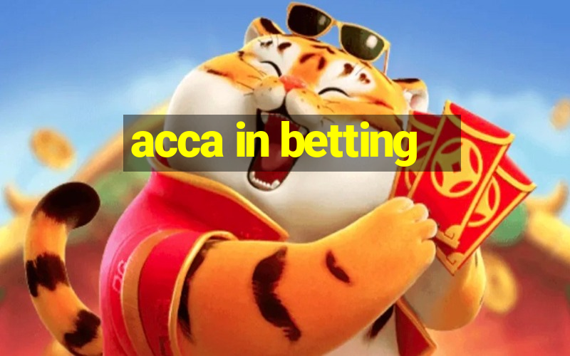 acca in betting