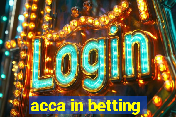 acca in betting