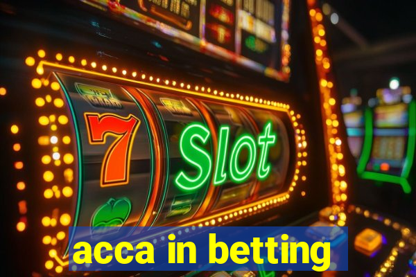 acca in betting