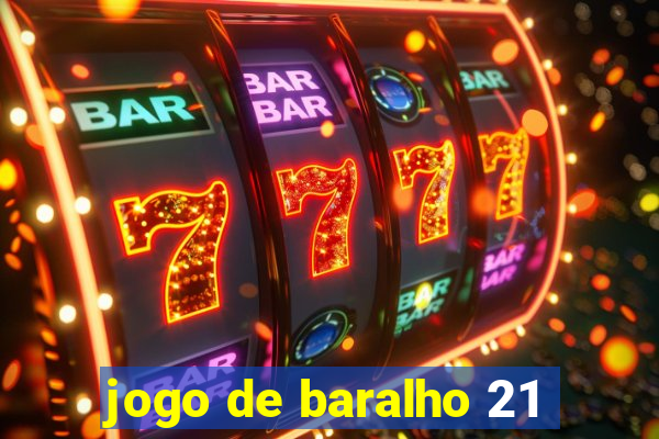 jogo de baralho 21