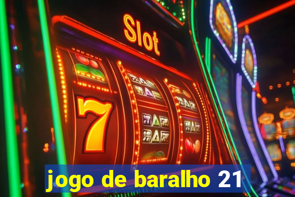 jogo de baralho 21