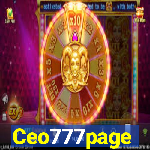 Ceo777page