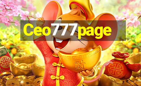 Ceo777page