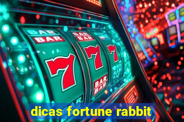 dicas fortune rabbit