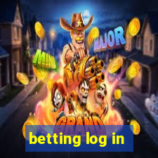 betting log in