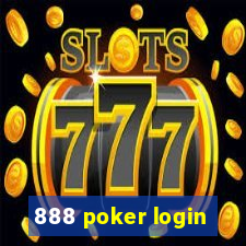 888 poker login