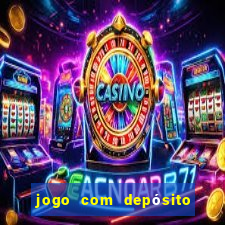 jogo com depósito de 1 real