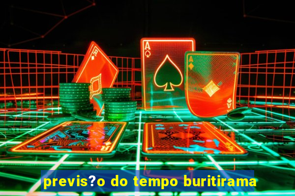 previs?o do tempo buritirama