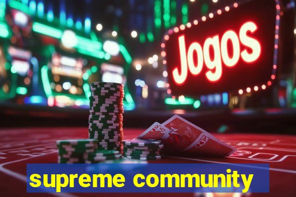 supreme community