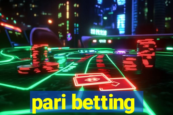 pari betting