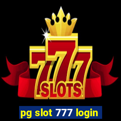 pg slot 777 login