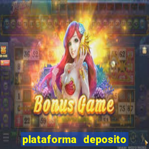 plataforma deposito minimo 1 real