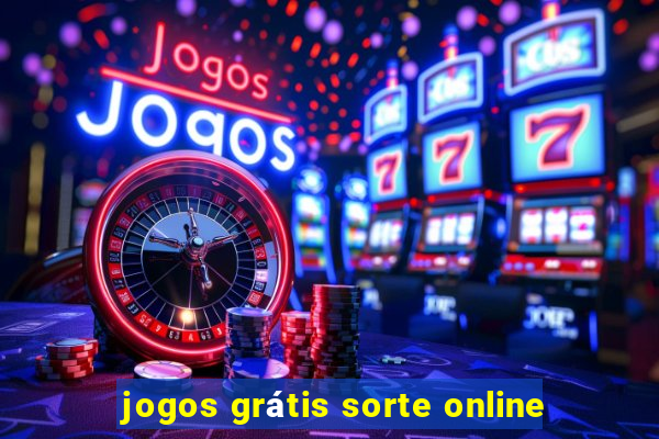 jogos grátis sorte online