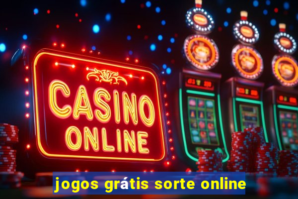 jogos grátis sorte online