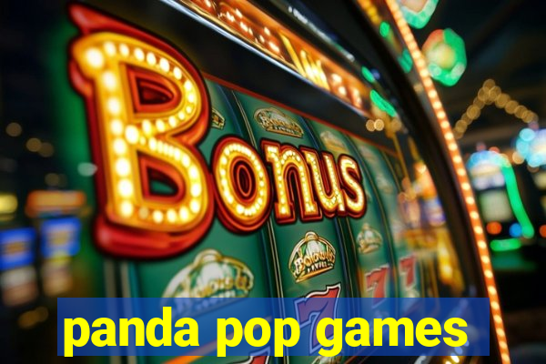 panda pop games