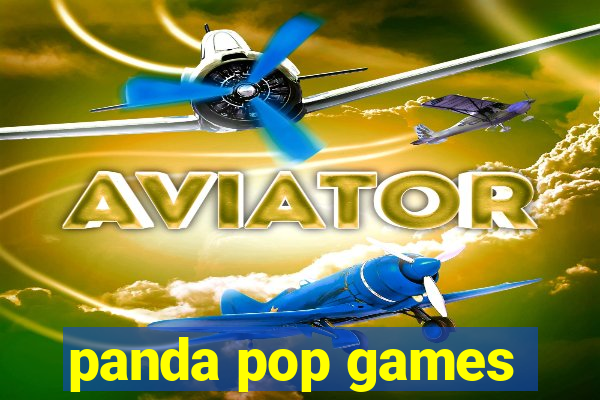 panda pop games