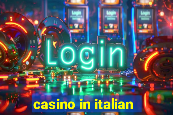 casino in italian