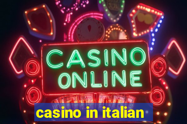 casino in italian