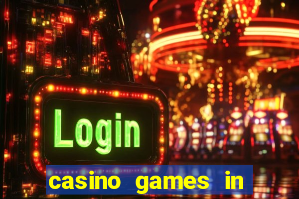 casino games in las vegas