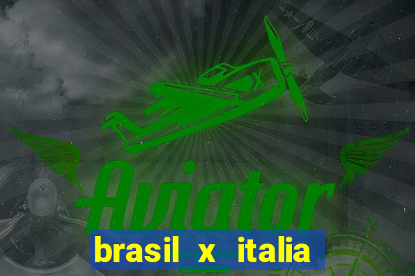 brasil x italia volei palpite