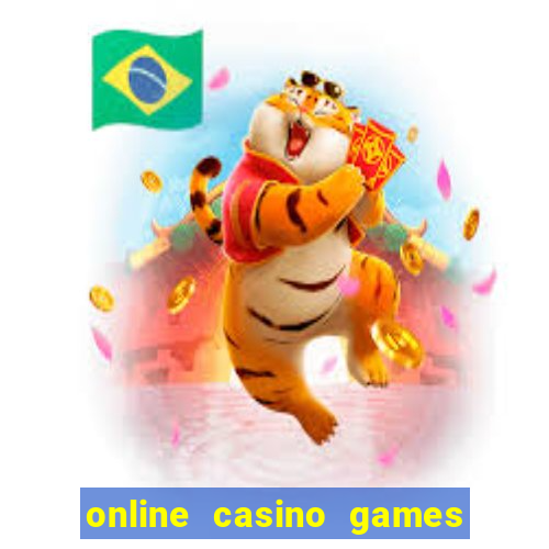 online casino games with real money