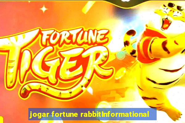 jogar fortune rabbitInformational