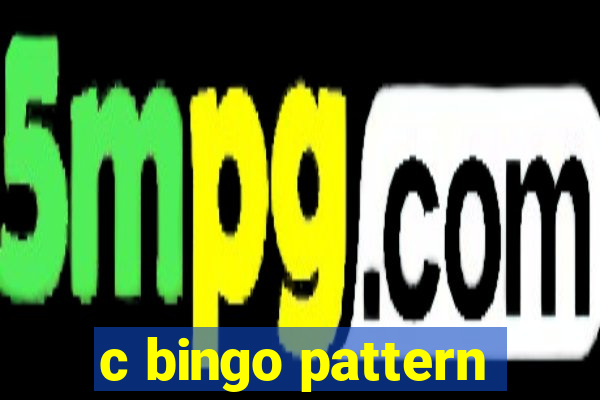 c bingo pattern