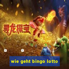 wie geht bingo lotto