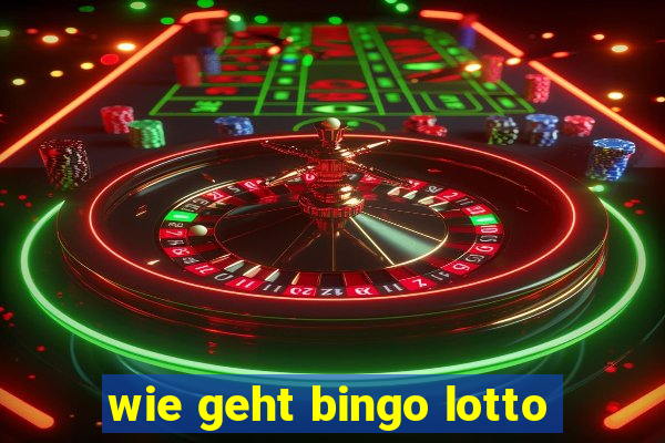 wie geht bingo lotto