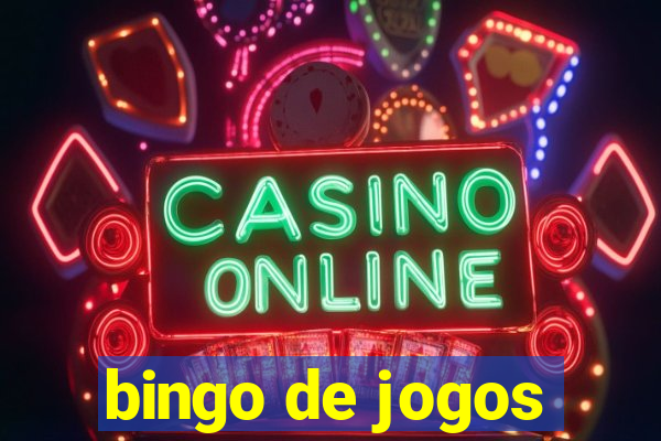 bingo de jogos