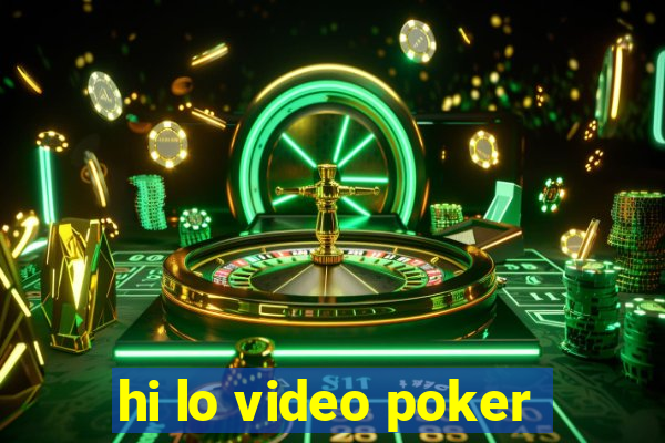 hi lo video poker