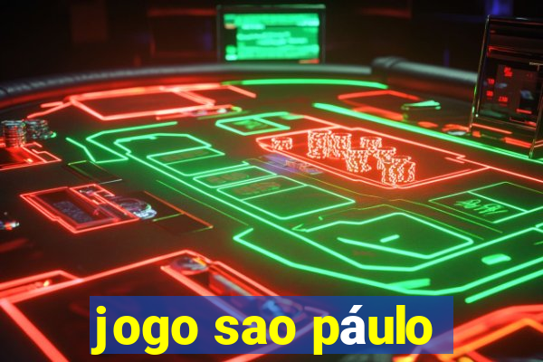 jogo sao páulo