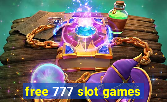 free 777 slot games