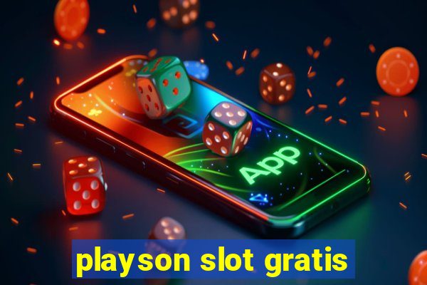 playson slot gratis