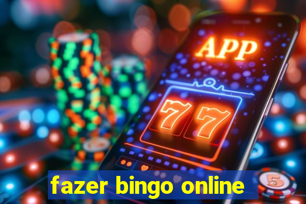 fazer bingo online