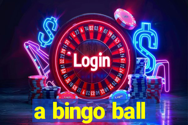 a bingo ball