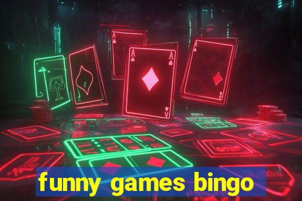 funny games bingo