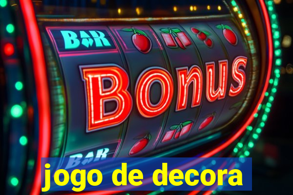 jogo de decora