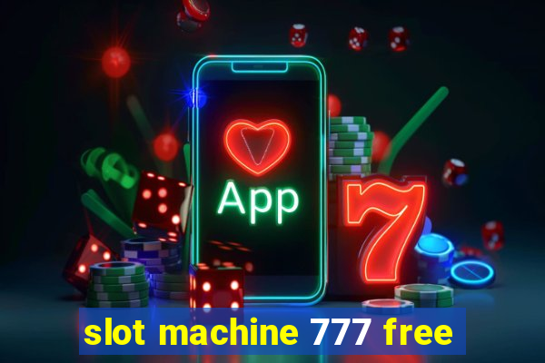 slot machine 777 free