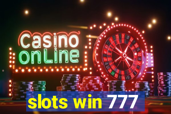 slots win 777