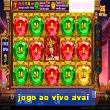 jogo ao vivo avaí