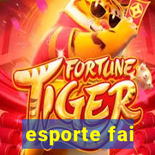 esporte fai