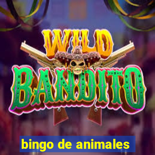 bingo de animales