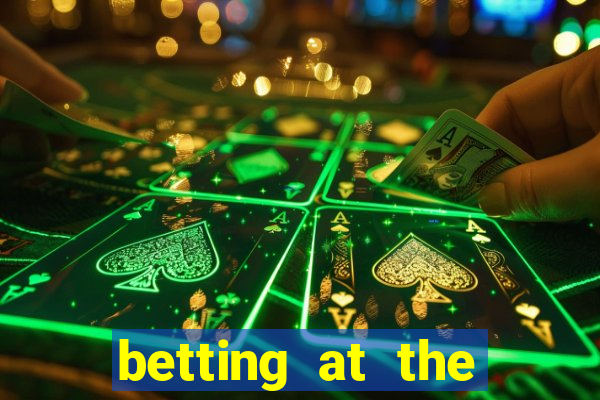 betting at the horse track